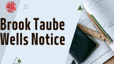 Brook Taube Wells Notice: